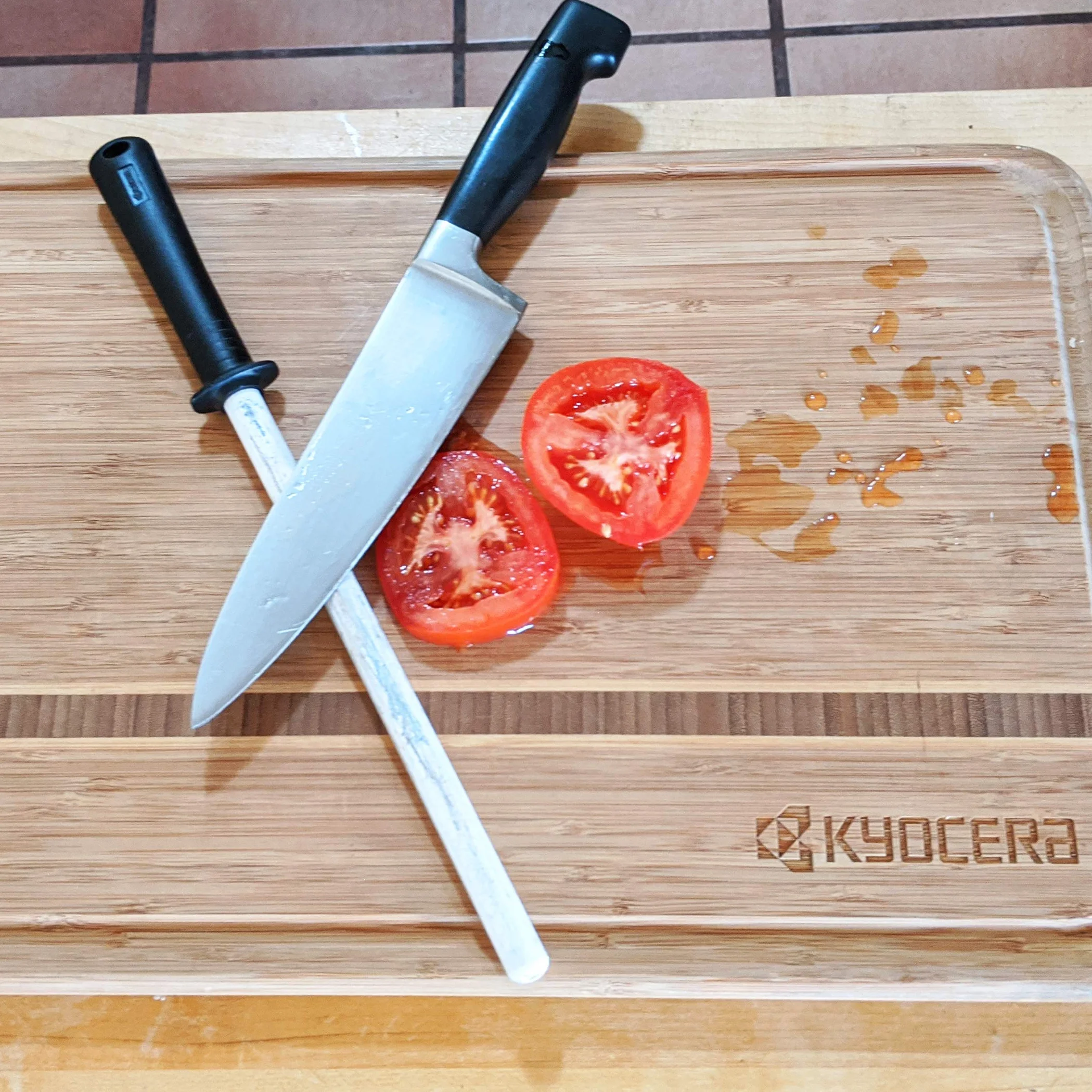 Kyocera CSW-18 Fusil Céramique Pour Lame en Acier Mèche 23 cm