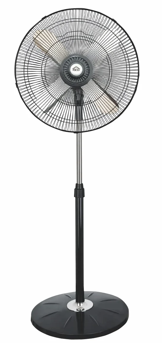 Ventilateur sur pied DCG Eltronic 1655b Noir reconditionné