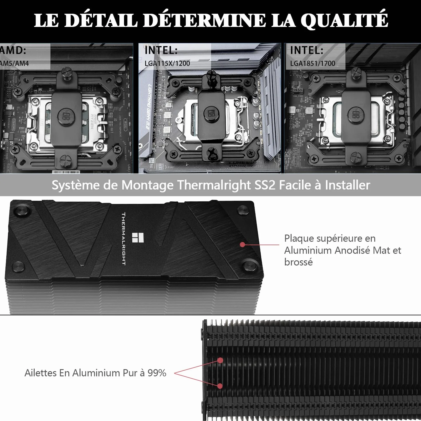 Thermalright-TR Assassin Spirit 120 EVO DARK CPU chłodnica powietrza z 4 × 6 mm HeatPipes, TL-E12B V2 PWM wentylator chłodzący CPU, 156 mm wysokości, do Intel 1700/115X/1200/1851, AMD: AM4 AM5
