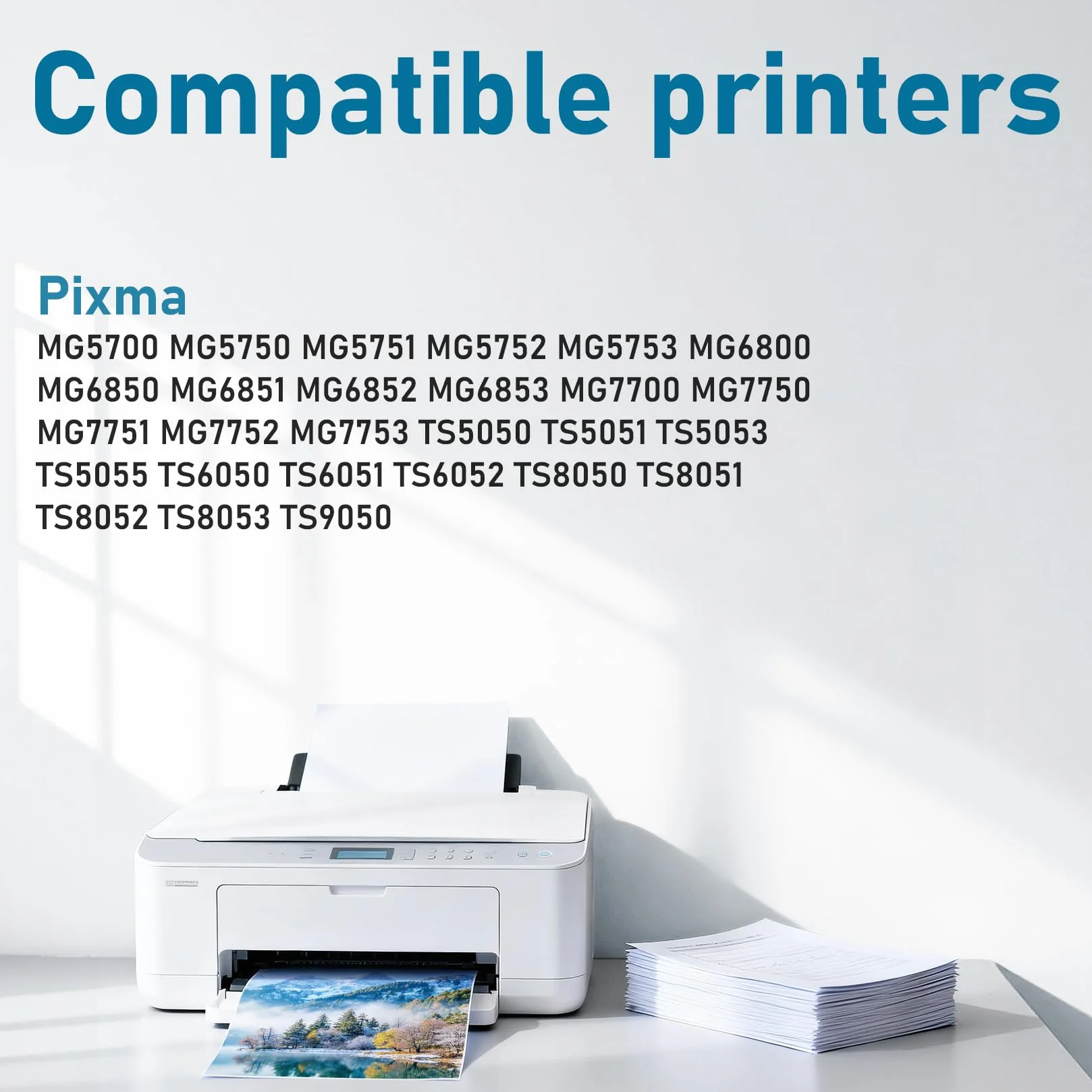 Cartouches d'encre CLI-571 XL compatibles Canon 571 Multipack 571XL pour Canon Pixma TS5050 MG5750 TS5055