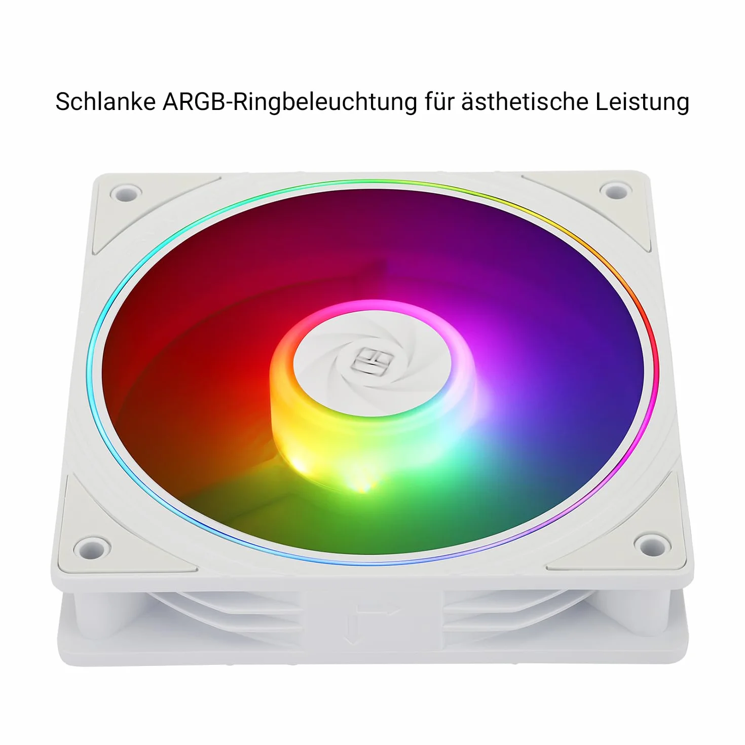 Thermalright TL-S12W-S CPU Fan 120 mm Case Fan ARGB, 4-stykowe złącze PWM, cichy wentylator komputerowy z łożyskiem S-FDB, do 1500 obr./min (3 sztuki)