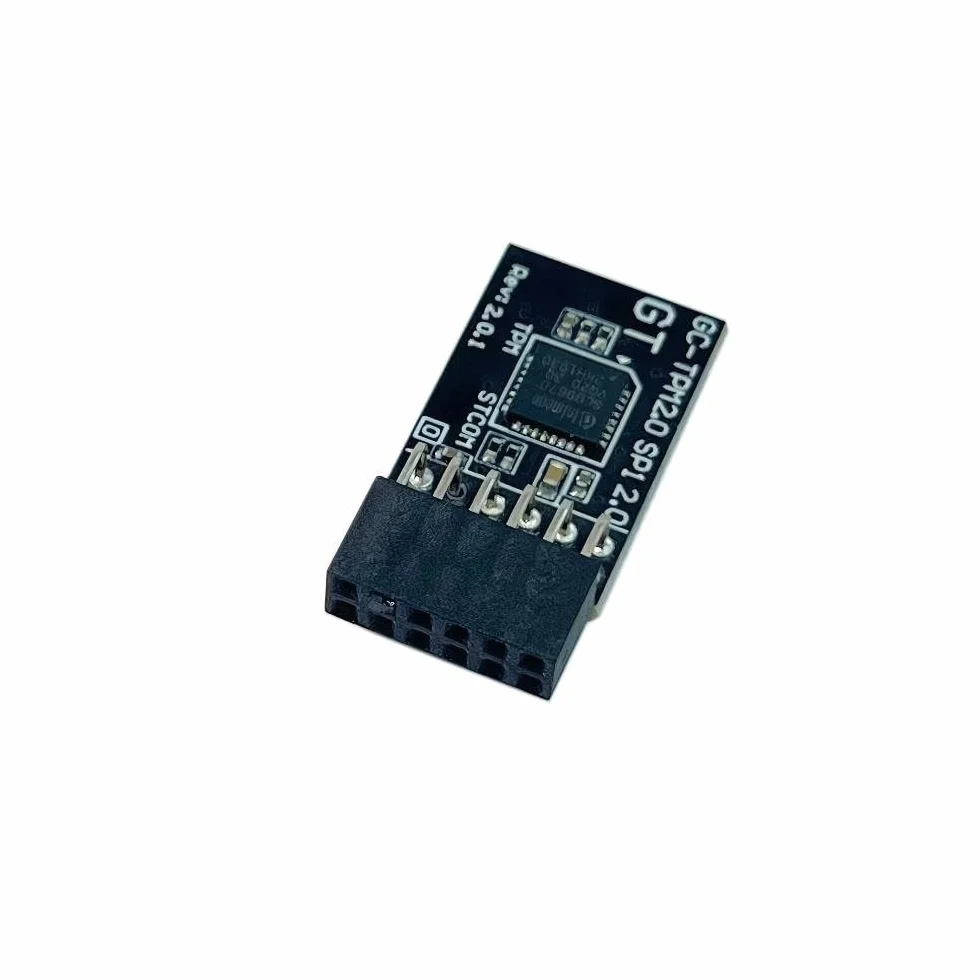 JINTAI TPM 2.0 Modul SPI 12Pin Fernbedienungskarte Sicherheitsplatine Zubehör für Motherboard Z690 Gaming X DDR4