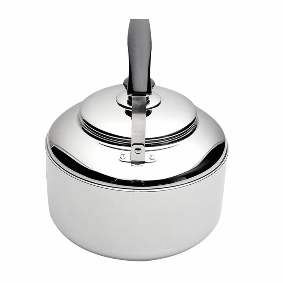 Bouilloire Sifflante En Acier Inoxydable 6L - Capacité Compatible Avec Cuisinières À Induction Et Design Pratique Et Ergonomique
