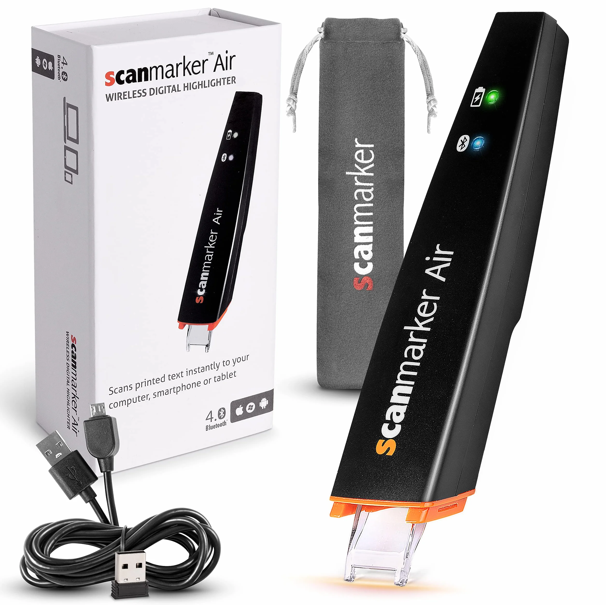 Scanmarker Air - cyfrowy zakreślacz Bluetooth Scanmarker Air - cyfrowy zakreślacz Bluetooth (czarny)