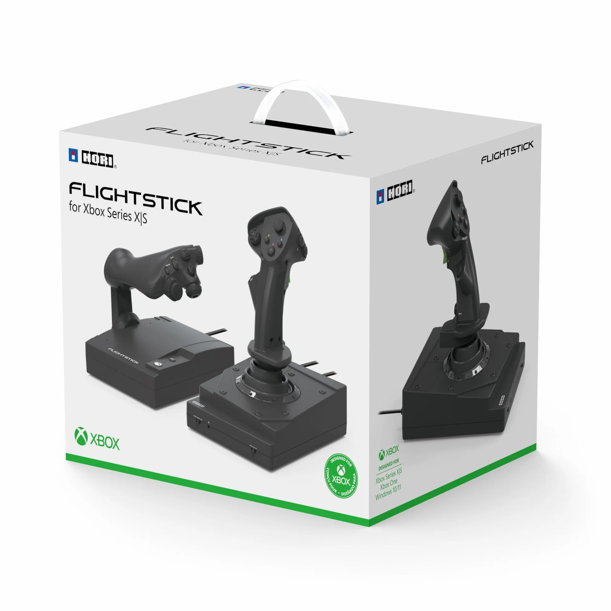 HORI HOTAS Flight Stick for Xbox Series X|S, Xbox One, PC - Officially Licensed by Microsoft