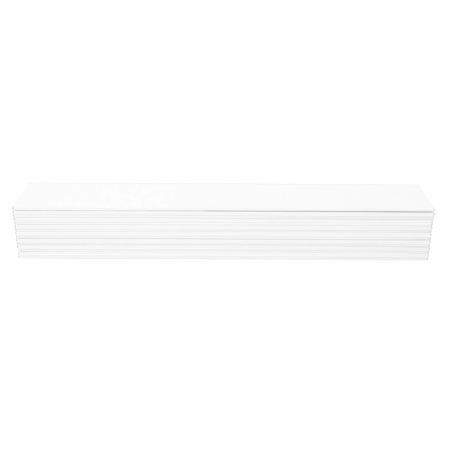 Plateau de baignoire pliable 160 x 70 cm PVC anti-poussière blanc