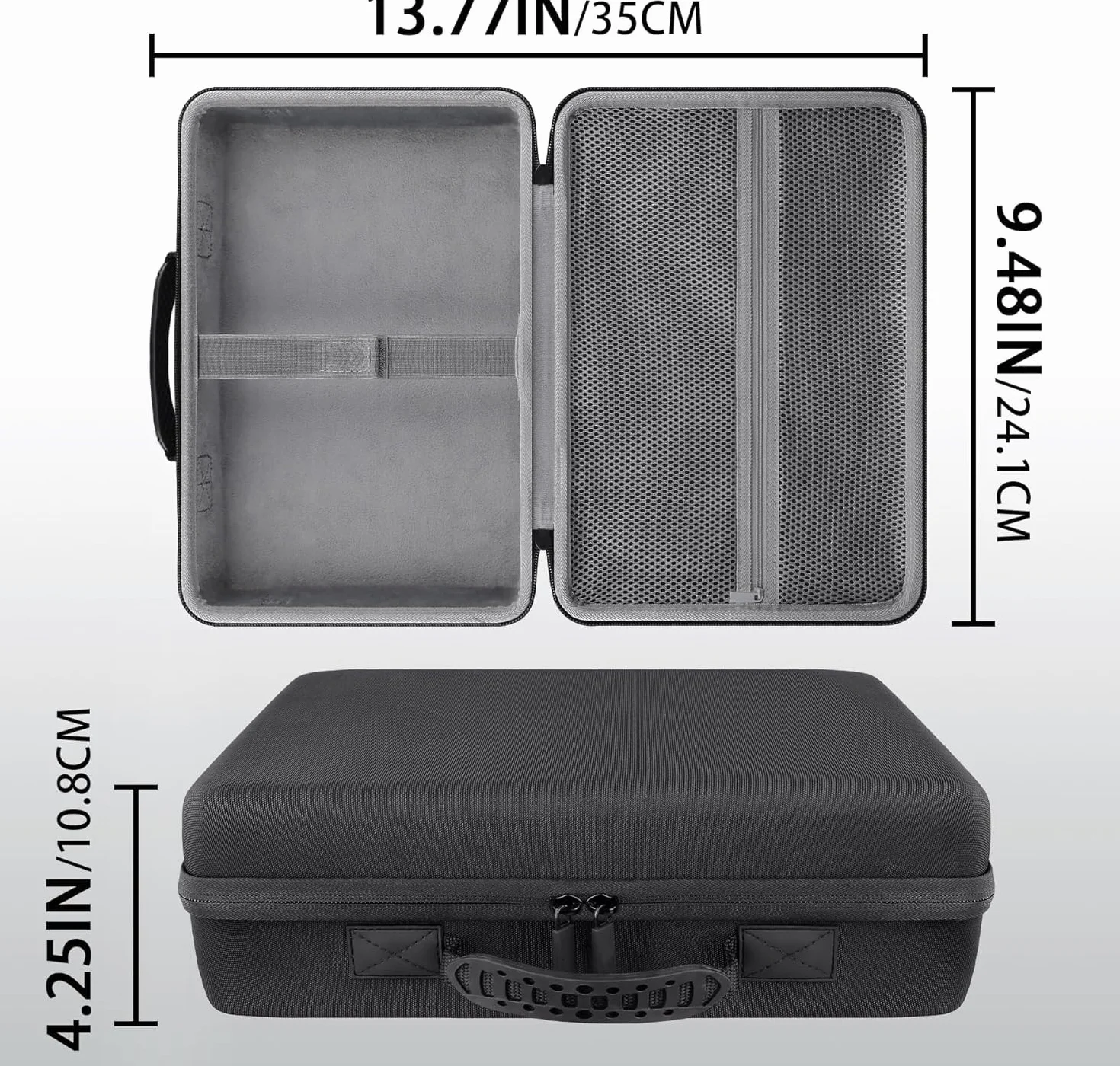 co2CREA Dur Étui de Voyage Rigide Housse Cas Canon Pixma TR160 iP110 TR150 Imprimante Jet d'encre
