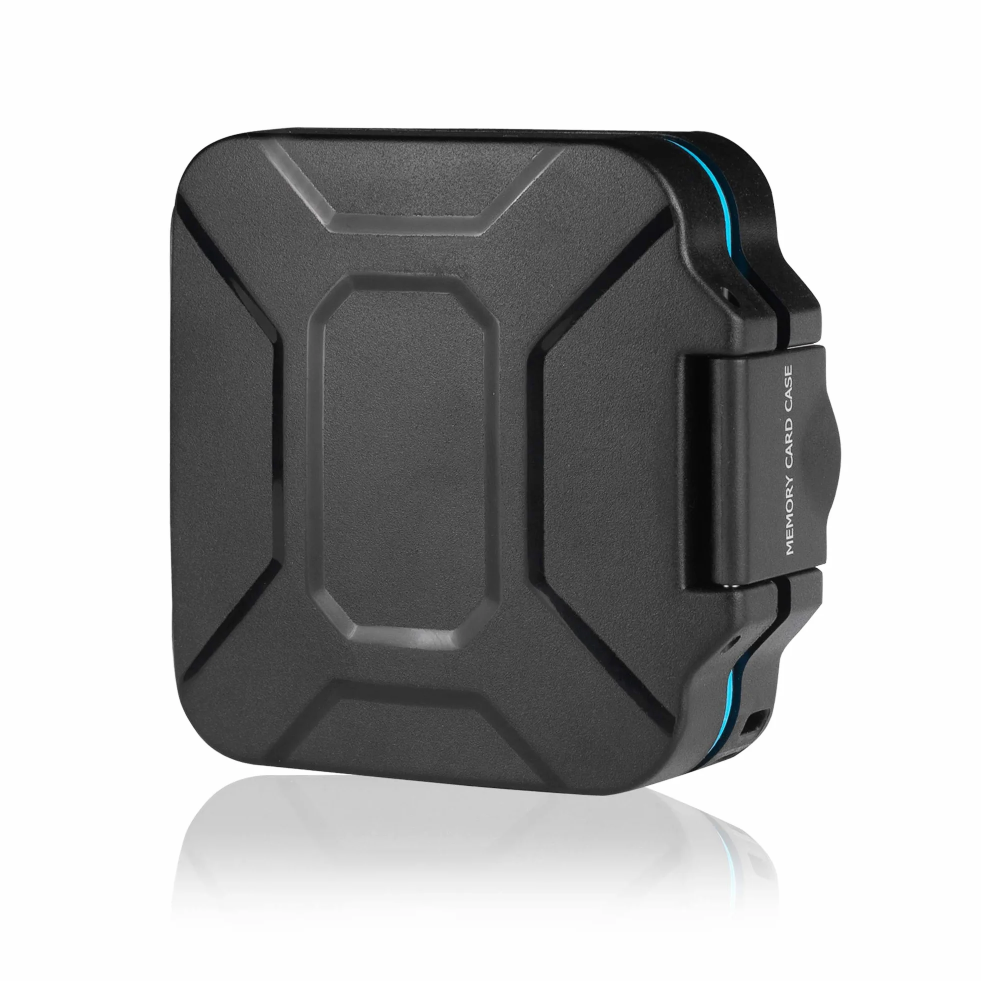 Etui ochronne na karty pamięci • Etui na karty pamięci • Etui na 4 karty SD i 4 karty Micro SD i Sim • Zawiera sznurek do przenoszenia i igłę do karty SIM