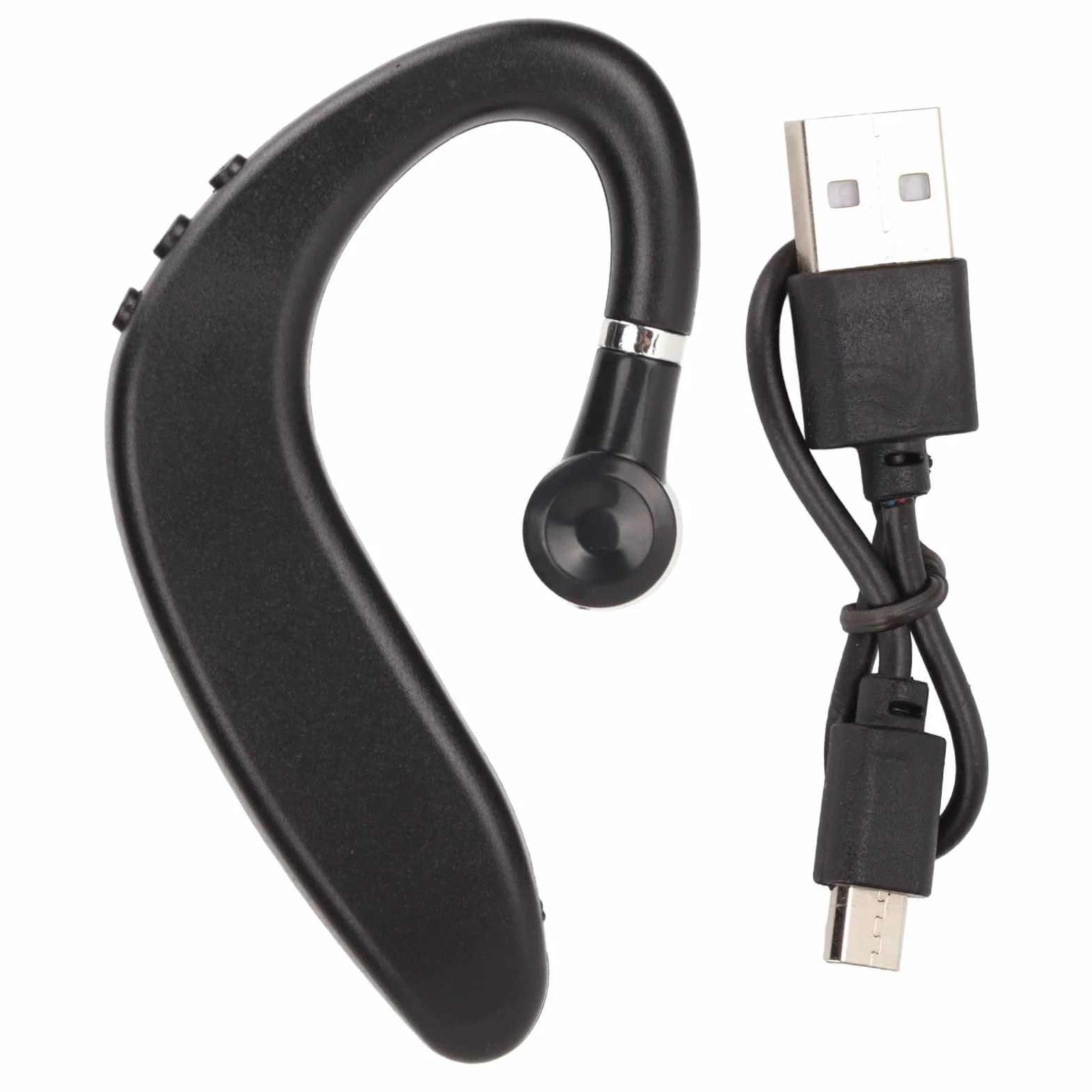 Zestaw słuchawkowy Bluetooth 5.2, bezprzewodowy zestaw słuchawkowy Bluetooth 5.2, zintegrowany mikrofon HD, ergonomiczny design, uniwersalne lewe i prawe ucho, do tabletów mobilnych