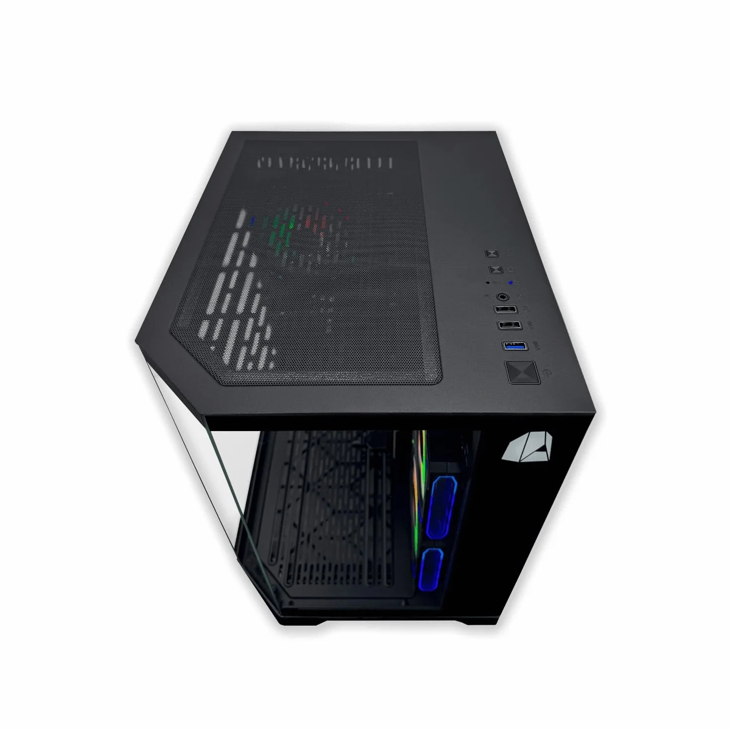 NitroPC Pack Avancé PC Gaming Complet AMD Ryzen 5 3400G 4,2GHz RX Vega 11 RAM 16Go SSD 480Go Windows 11 Pro WiFi Moniteur 24" Clavier Souris Casque Ordinateur Bureau Noir