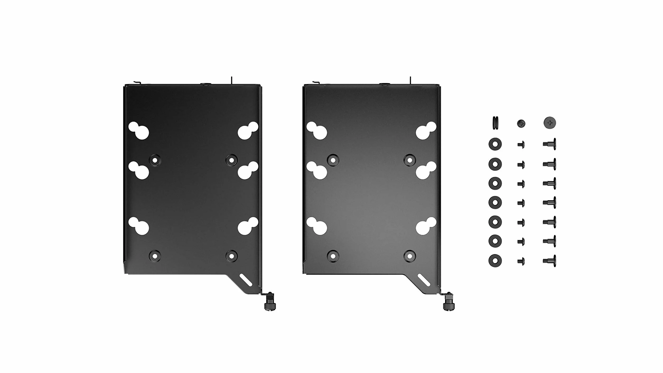 Fractal Design Zestaw tacek na napęd HDD - typ B, czarny, dwupak
