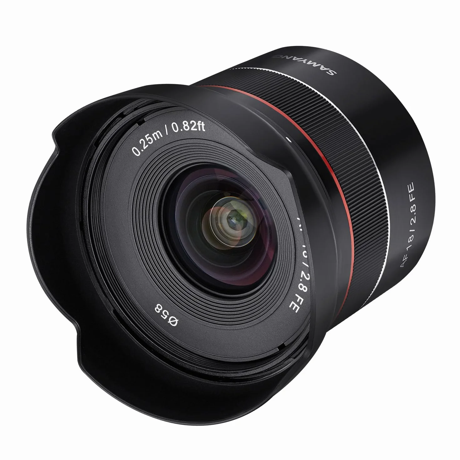 Samyang F 2.8 22841 Obiektyw, Czarny, 18mm