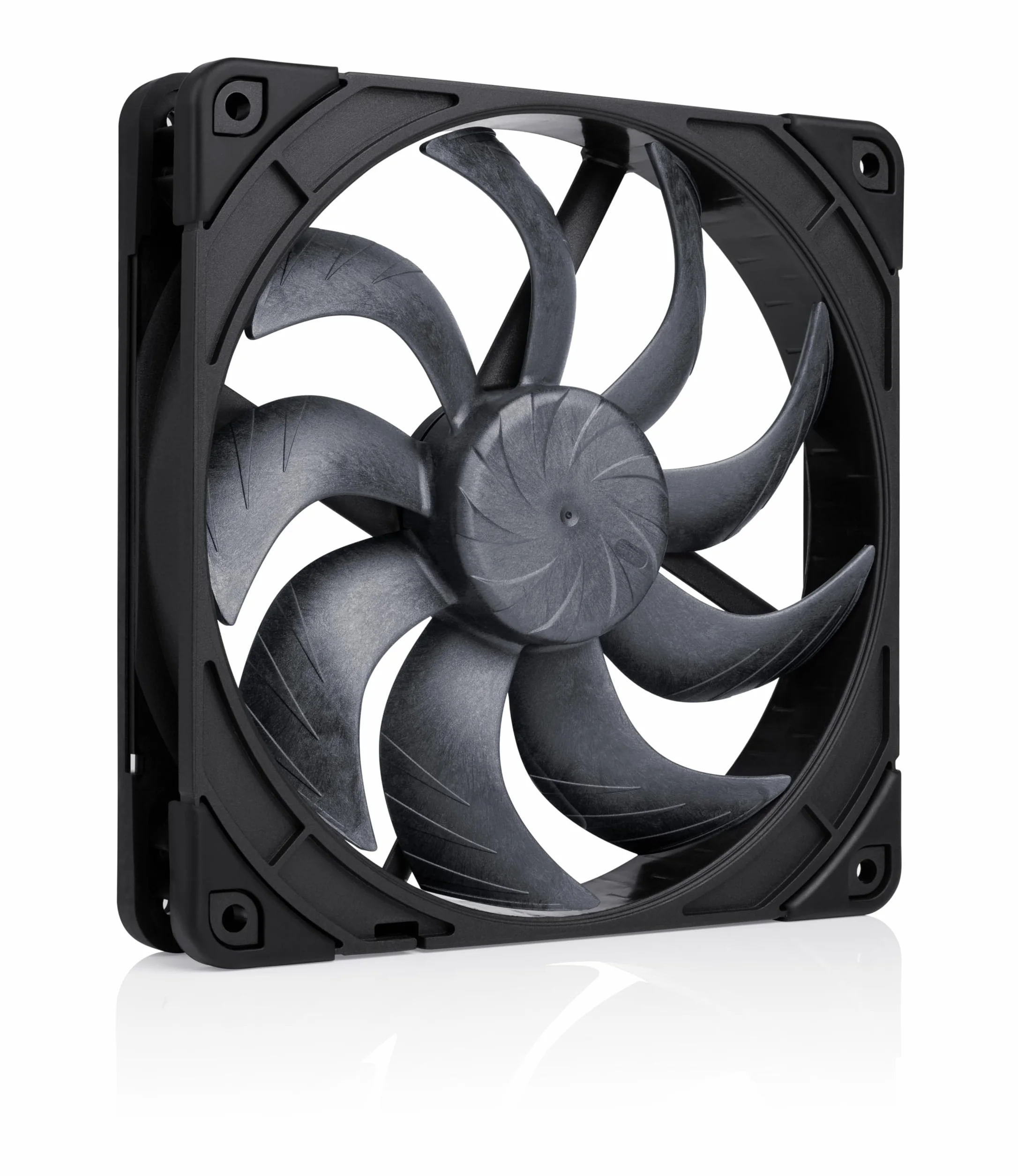 Noctua NF-A14x25 G2 PWM chromax.black, 140-Milimetrowy Cichy Wentylator Komputerowy Klasy Premium, 4-Pinowy (Czarny)