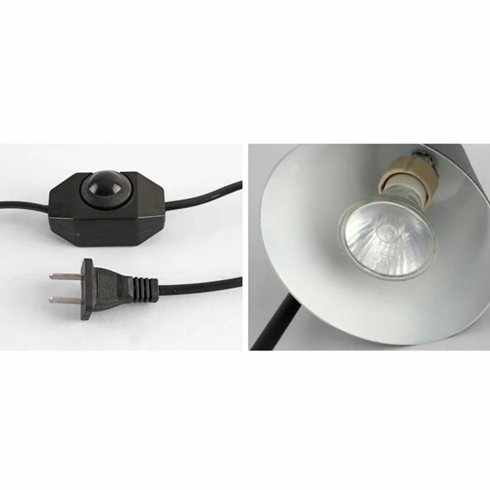 BININBOX Lampe Aromathétique Simple Fer Intensité Variable Lampe à Bougie Parfumée sans Flamme (Blanc, Bois)