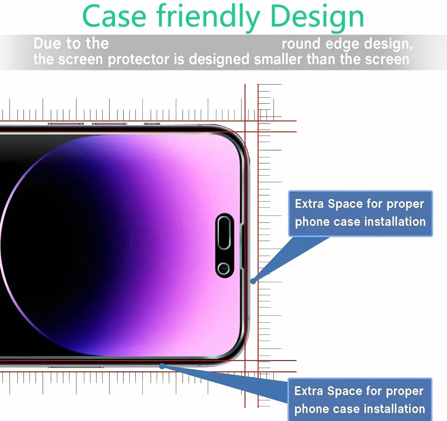 Opakowanie 3 folia ochronna ze szkła hartowanego na wyświetlacz iPhone 14 Pro, folia ochronna przeciwzarysowania, stopień twardości 9H, HD, folia ochronna na telefon komórkowy 6,1 cala, szkło o ultra