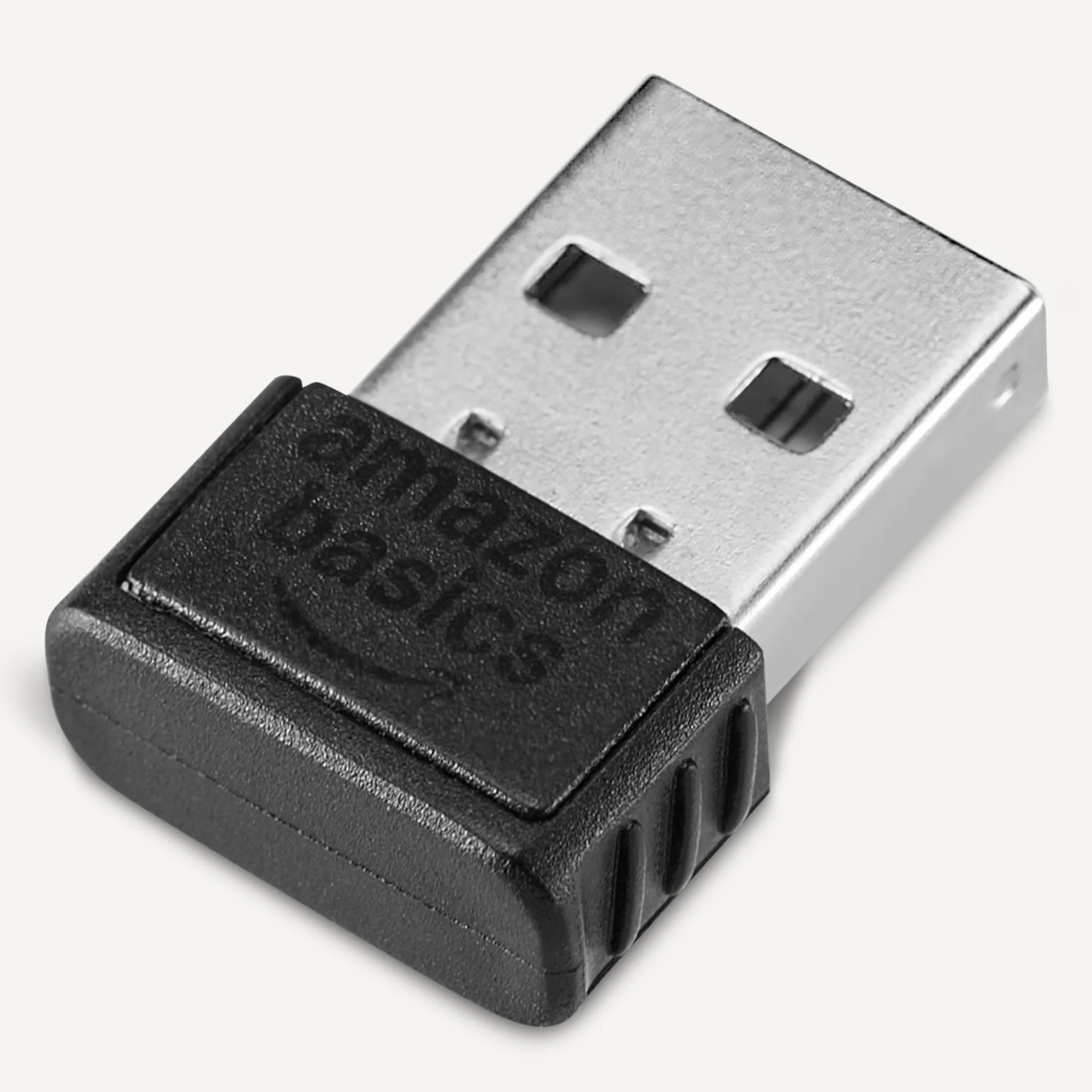 Amazon Basics Adaptateur USB Bluetooth 5.4 pour PC, Récepteur pour Souris, Clavier et Ordinateur Portable, Compatible Windows 11/10/8.1