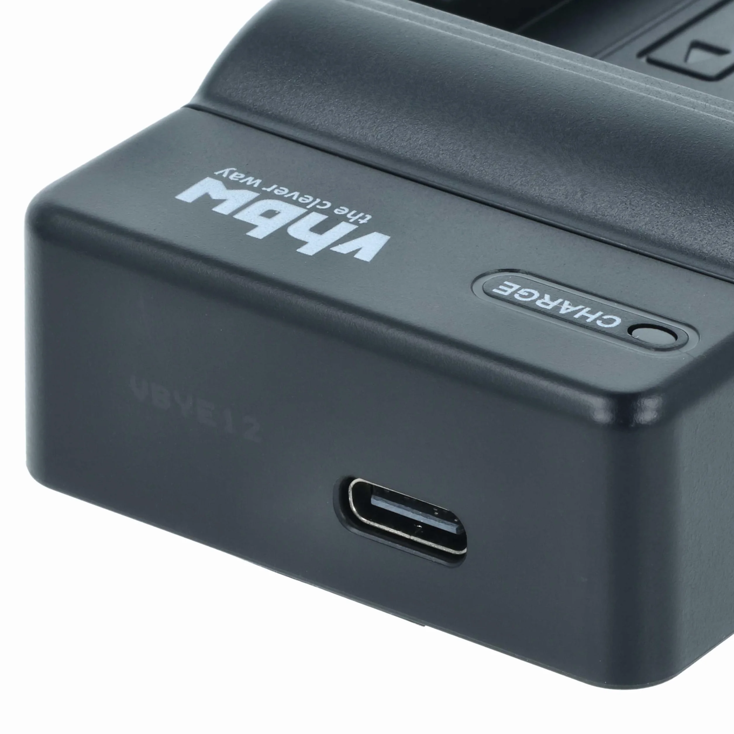 vhbw Ładowarka USB kompatybilna z Panasonic Lumix DMC-SZ7, DMC-FS45, DMC-FS16, DMC-FS18 kamera/akumulator - stacja ładowania, wskaźnik ładowania, 4,2 V