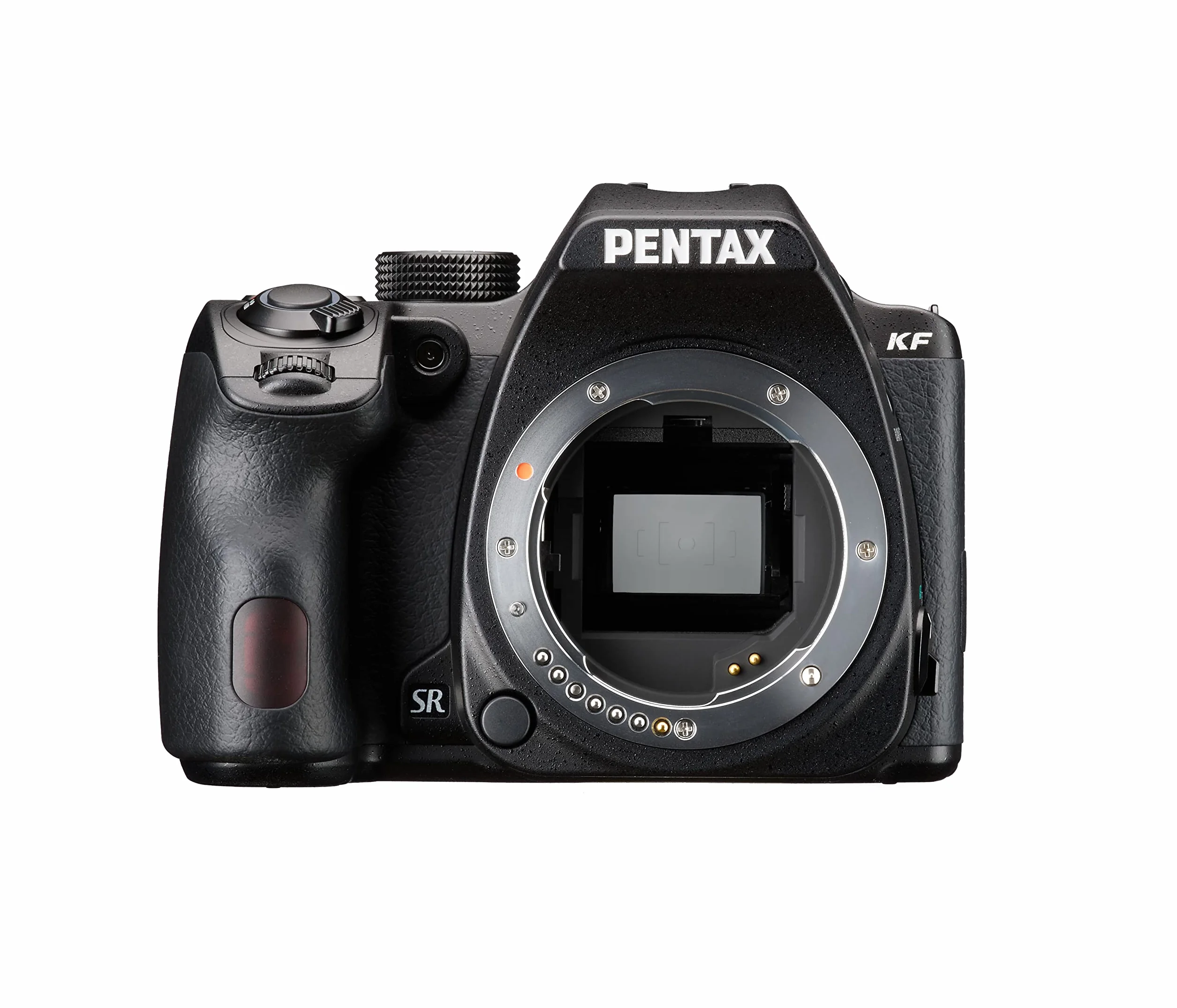 PENTAX KF korpus lustrzanki cyfrowej z matrycą APS-C, odporny na kurz i warunki atmosferyczne, ruchomy ekran LCD, czarny