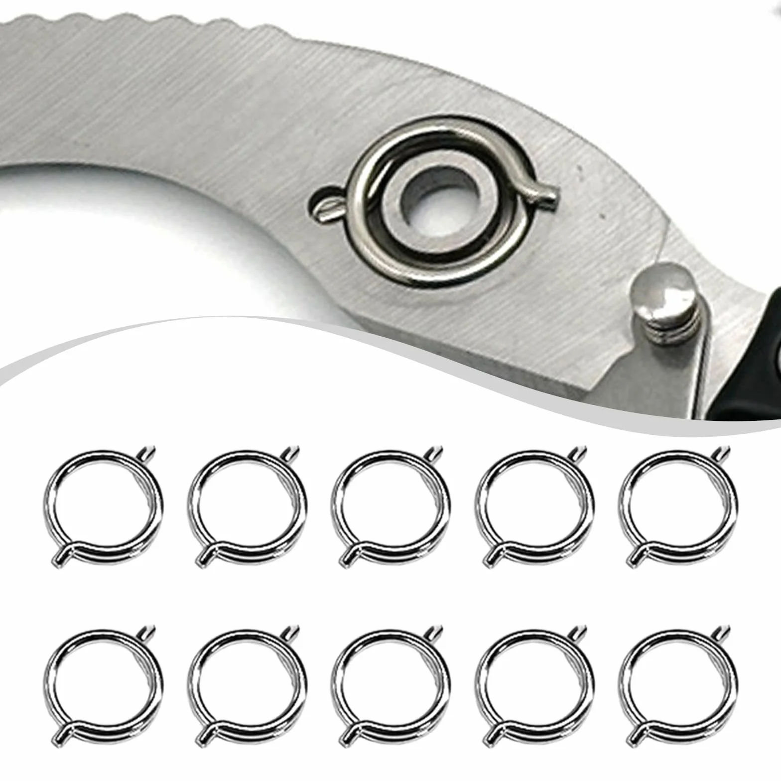 Ressorts de Ciseaux de Cuisine de Rechange 10 Pièces