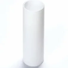 Cylindre en verre borosilicate mat sans fond pour photophore funéraire Cylindre de rechange Diamètre 10 cm Hauteur 25 cm Épaisseur de paroi 5 mm Fabrication sur mesure