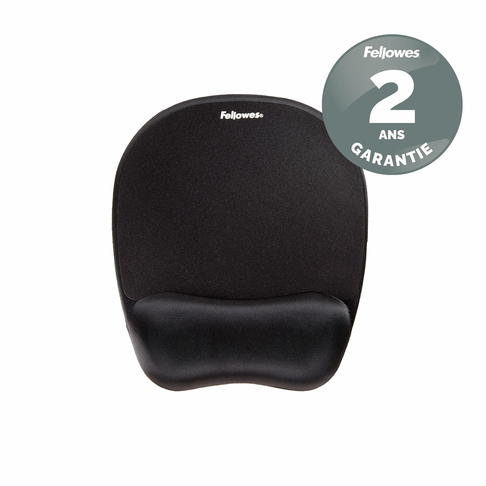 Fellowes Tapis de Souris Ergonomique avec Support de Poignet Noir