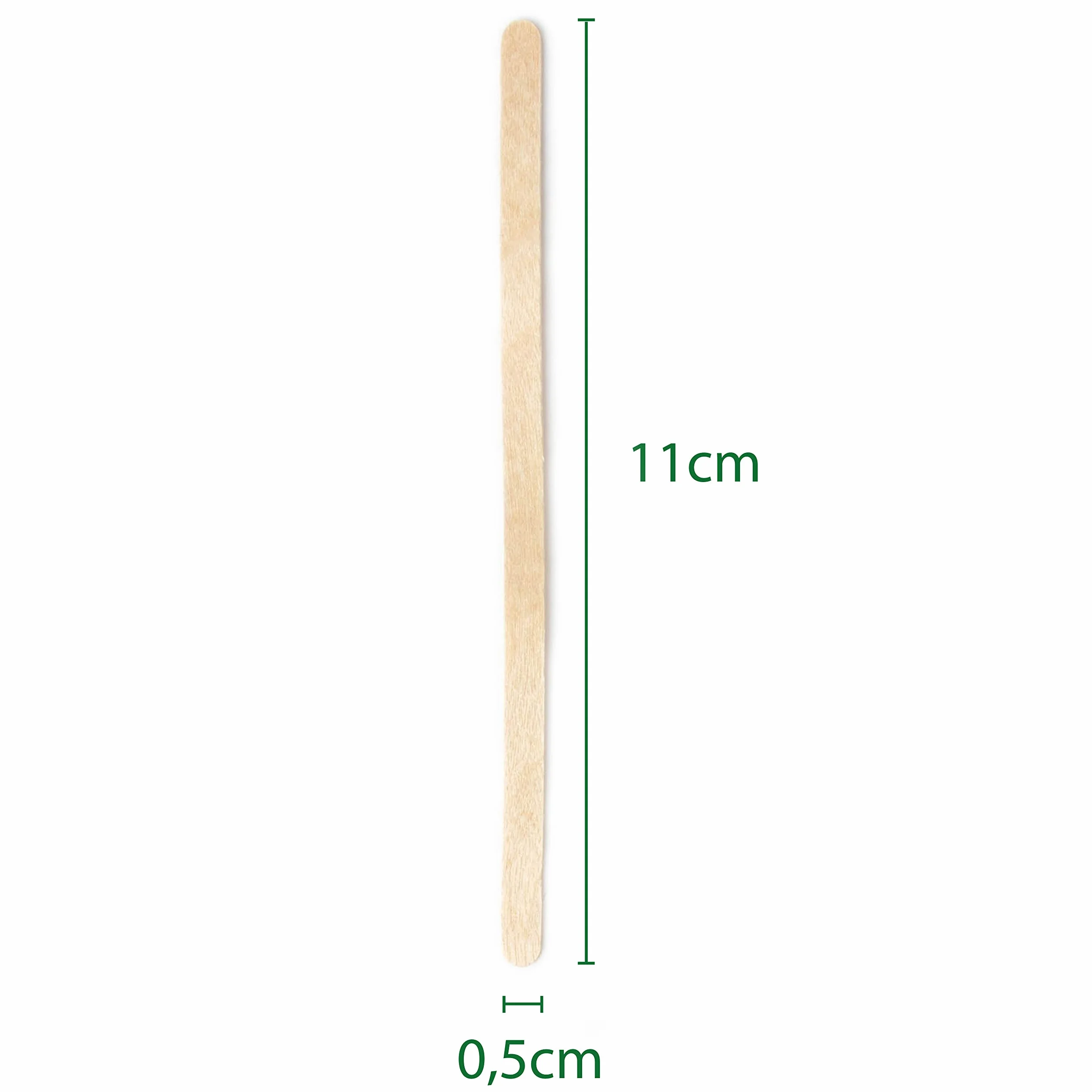 Touillettes Agitateurs de café en Bois 11 cm - Mélangeurs Jetables Lot de 1000
