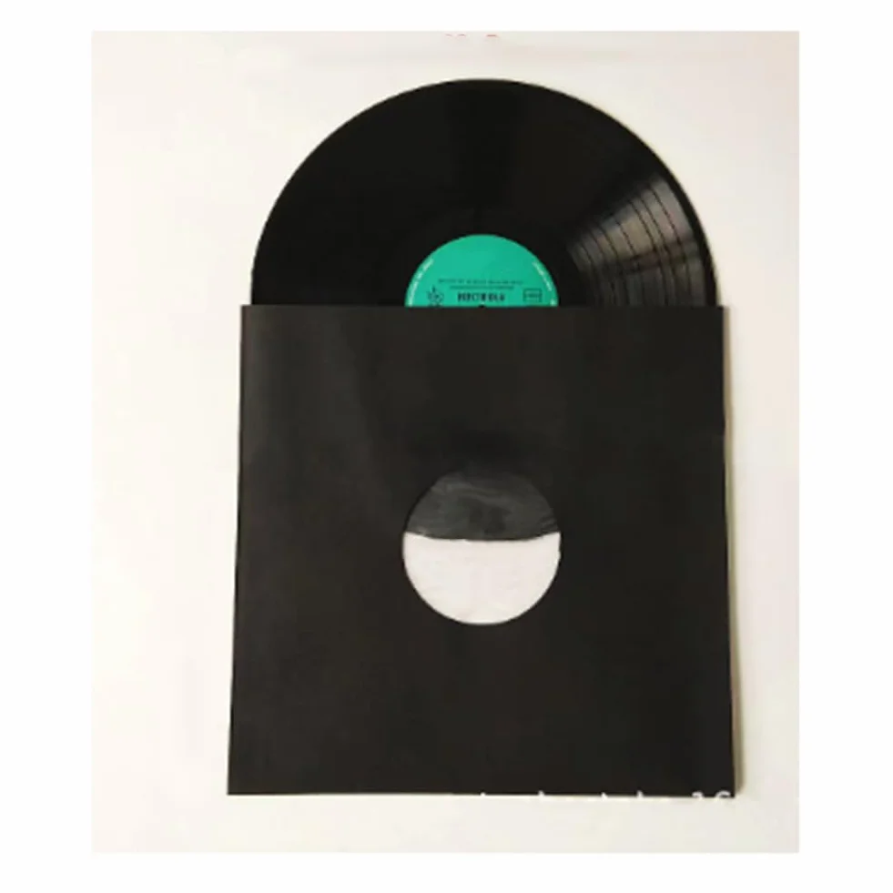 Manchon de Protection en Papier Standard pour Disques Vinyles, Stockage Extérieur