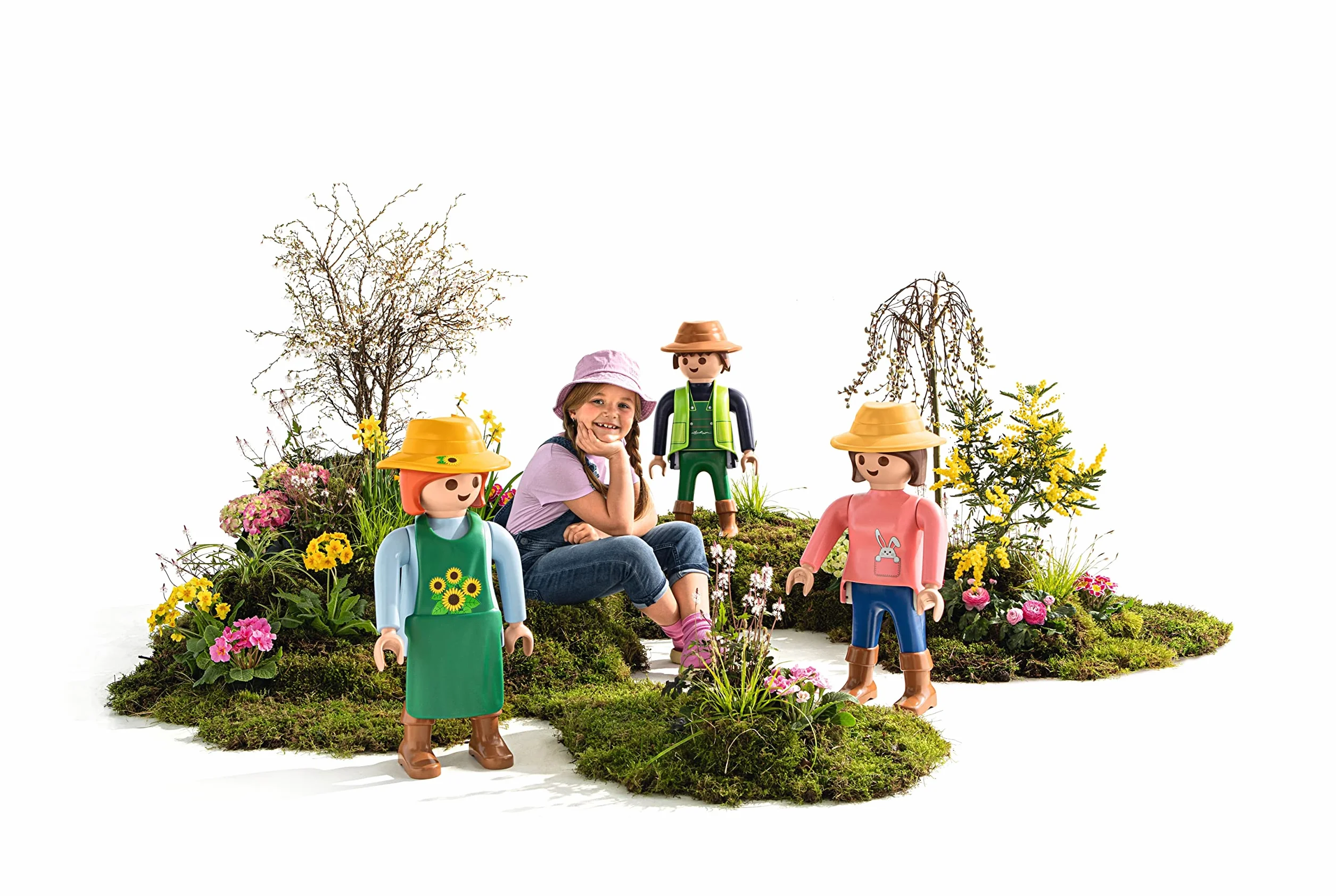 Lechuza Gardener 2021 Édition de Pâques 62,5 cm Rose Vert