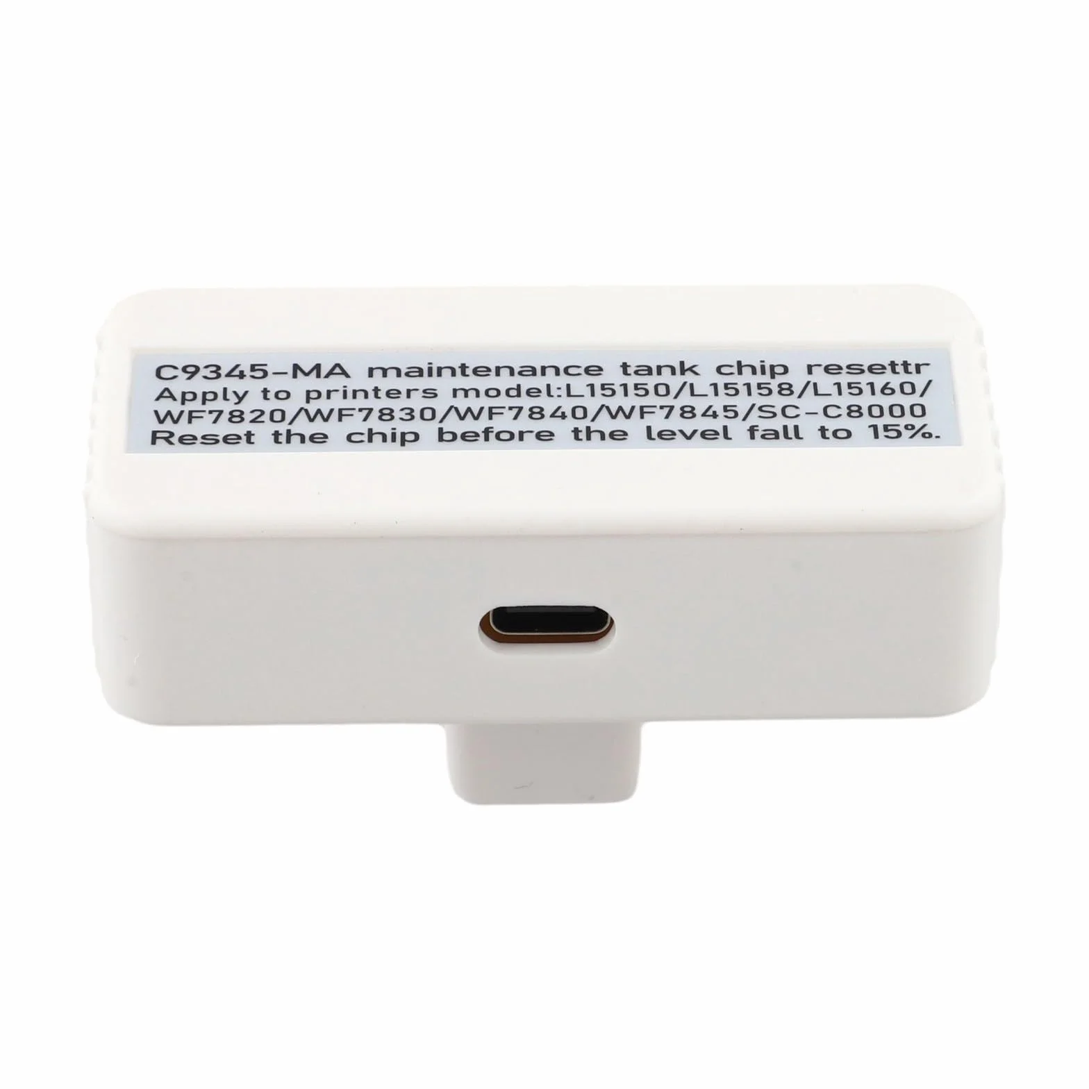 Boîte de maintenance réinitialisateur rechargeable pour ET-8550 ET-5800 ET-8500 ET-16600 compatible L8058 L18058 L8168 L8188