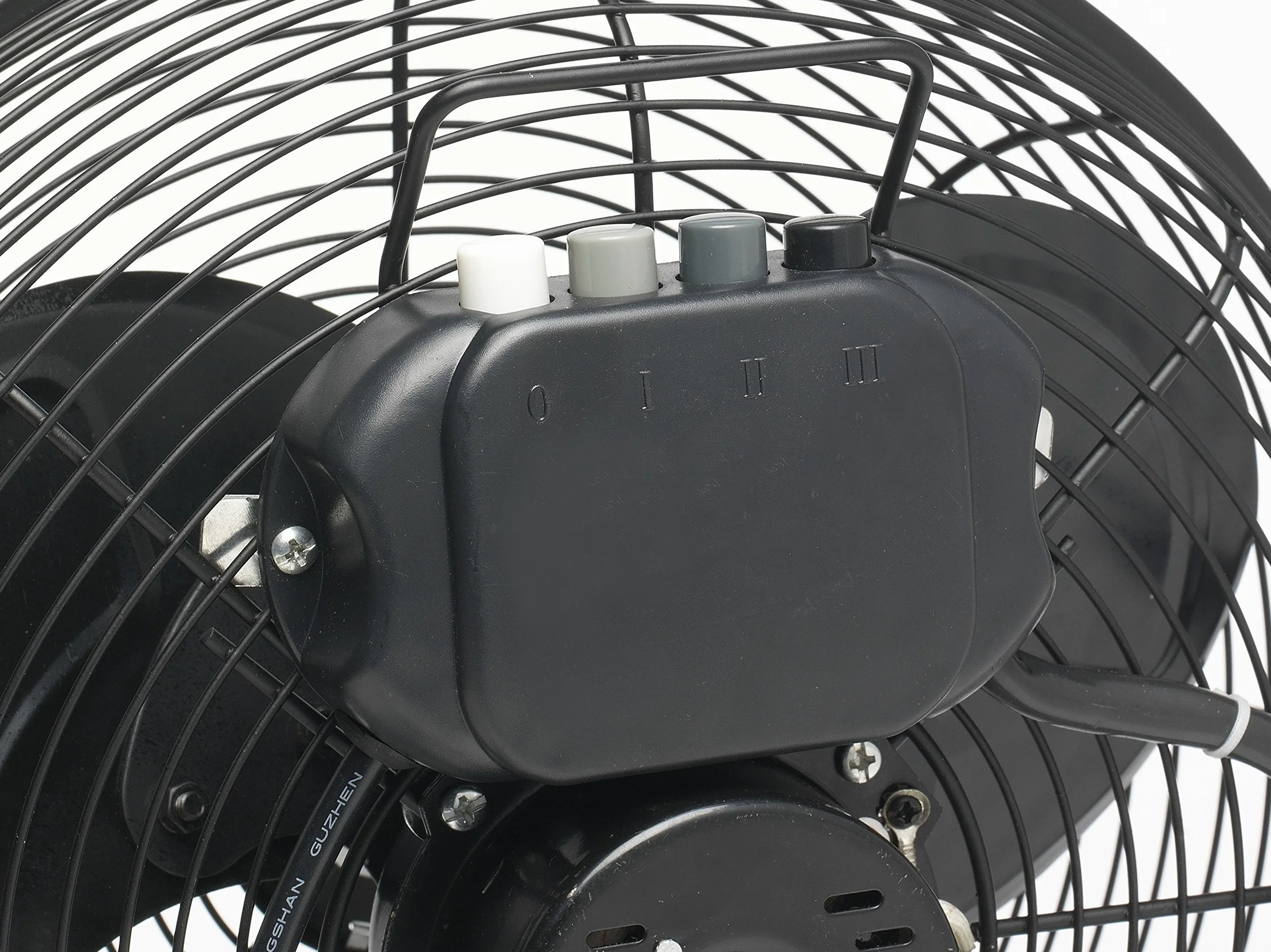 Bestron Ventilateur de Sol Rétro 55W 3 Vitesses Inclinable Noir 39x35 cm