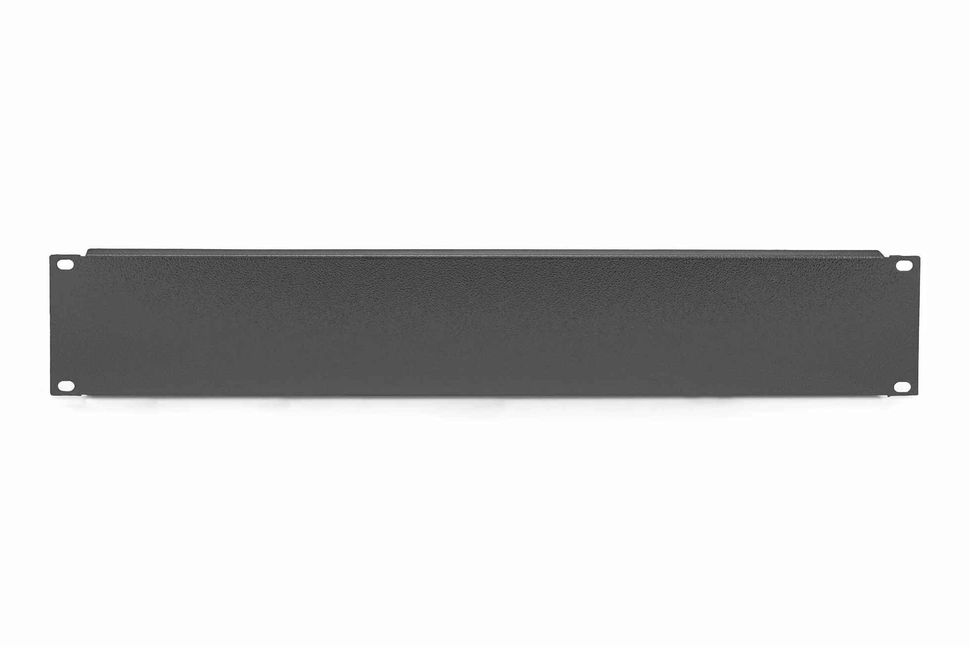 DIGITUS Panneau de recouvrement 19" 2U Cache pour armoire réseau serveur rack tôle d'acier laqué poudre Noir