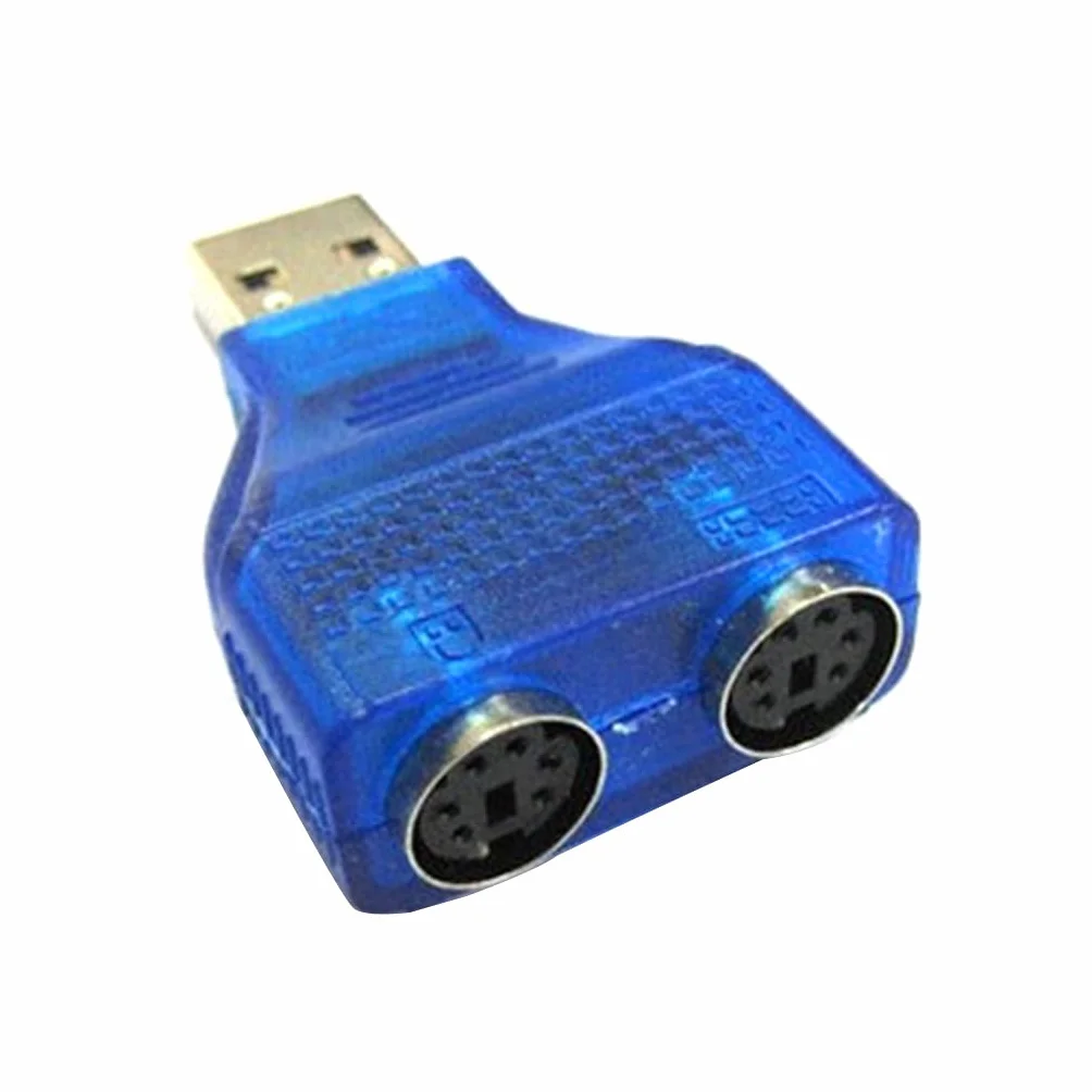 Adaptateur convertisseur USB mâle vers PS2 femelle pour clavier souris PC