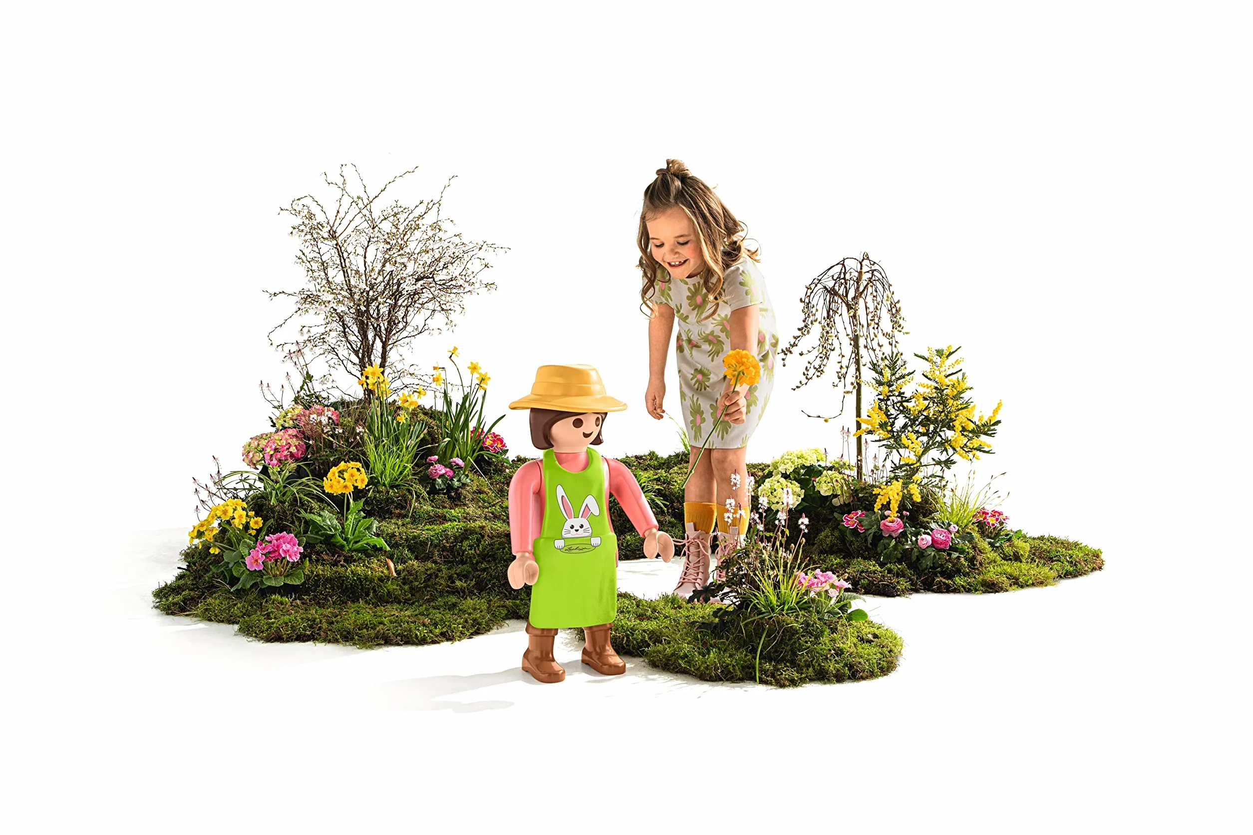 Lechuza Gardener 2021 Édition de Pâques 62,5 cm Rose Vert