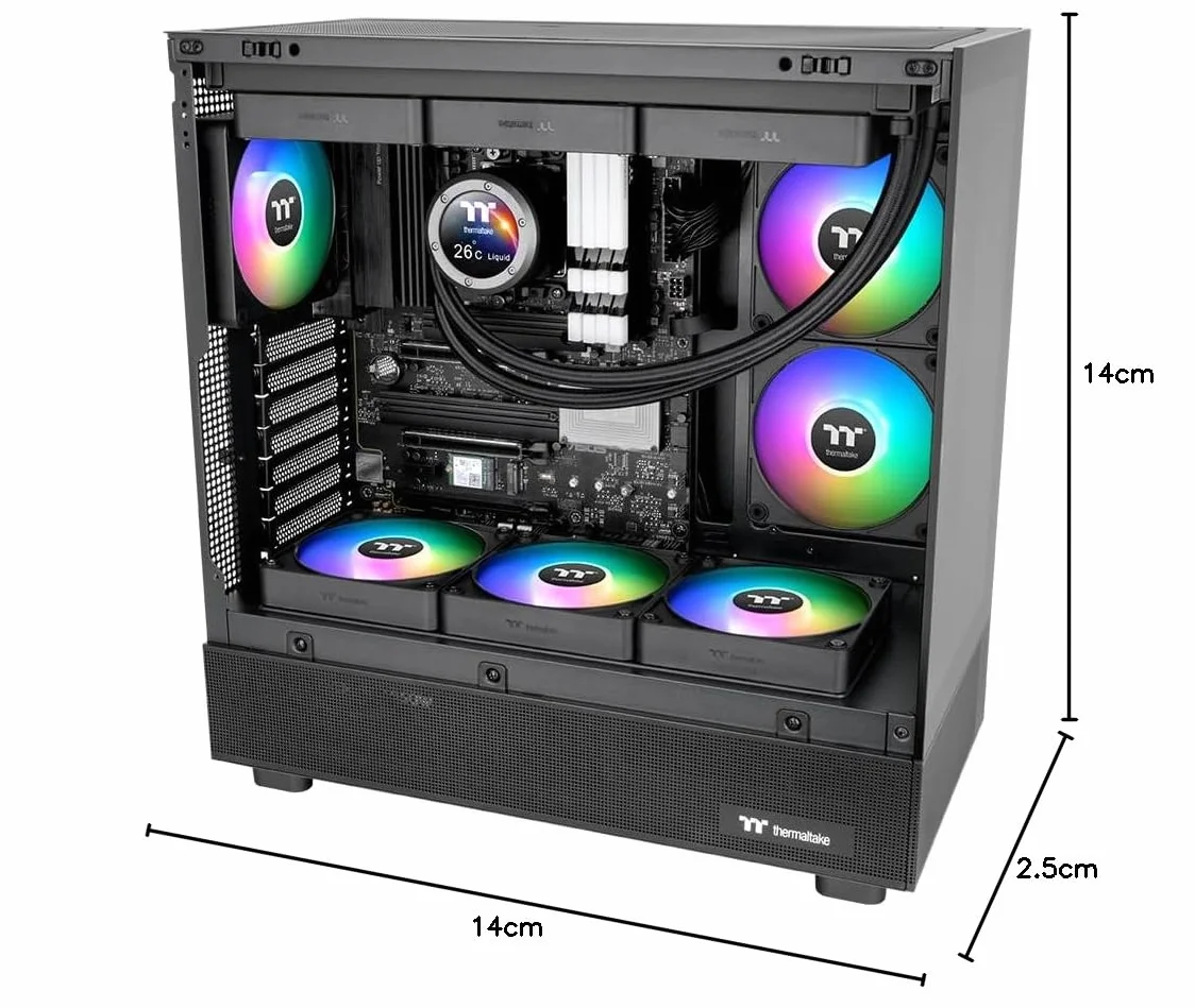 Thermaltake CT140 EX Reverse ARGB | 3 Fan Pack