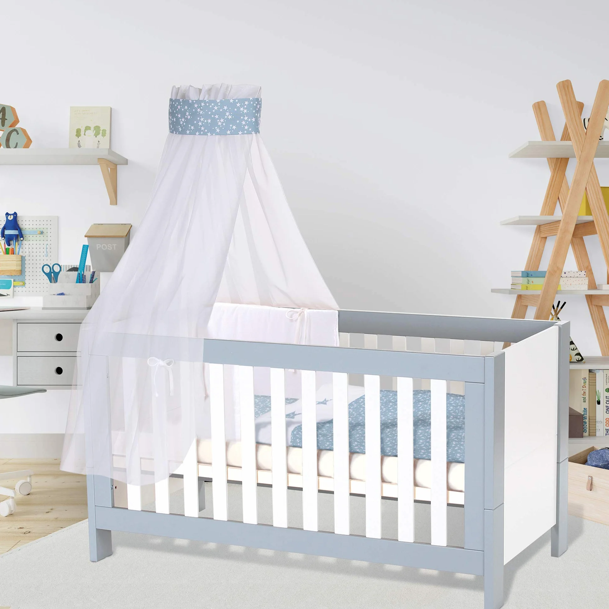 BabyBay Sommier à Lattes Convient pour Lit d'Enfant Naturel Non Traité 1 Unité Marron 70 x 140 cm