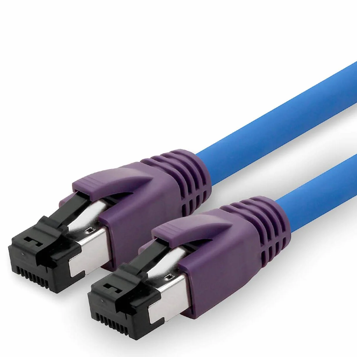1aTTack.de CAT.8 Câble réseau 5m RJ45 2000 MHz 40 Gbit/s PoE+ AWG24 LSZH