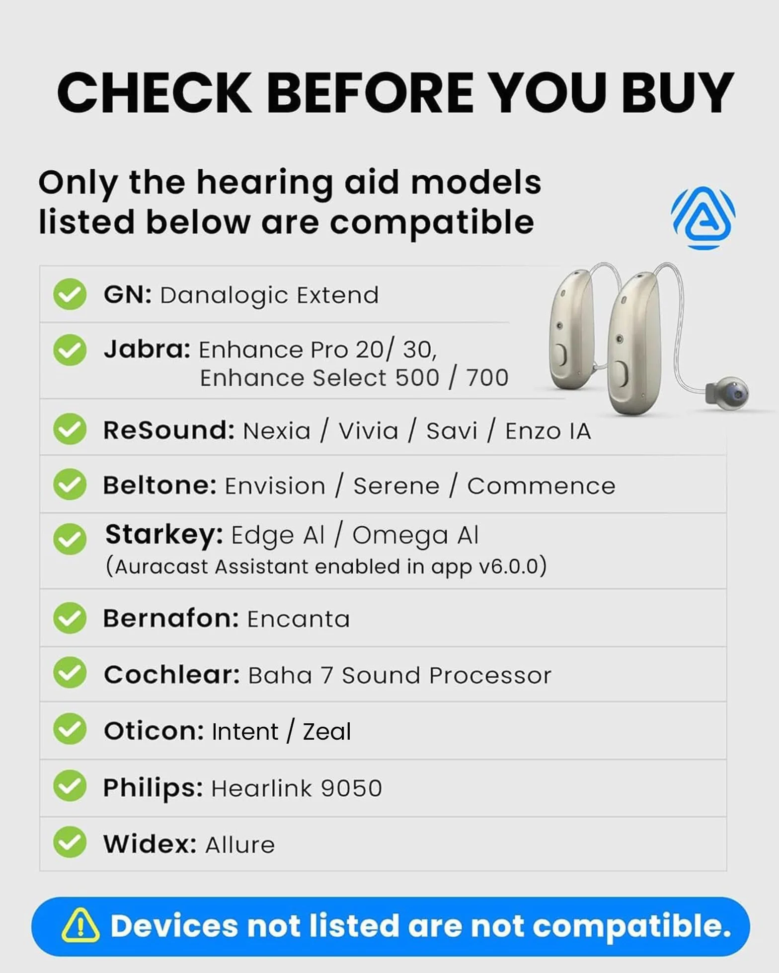 Avantree Audikast 4 – transmiter TV Auracast i Bluetooth 5.4 do słuchawek i wybranych urządzeń wspomagających słyszenie, aptX Adaptive i HD, optyczne i AUX, przyszłościowy i aktualizowany