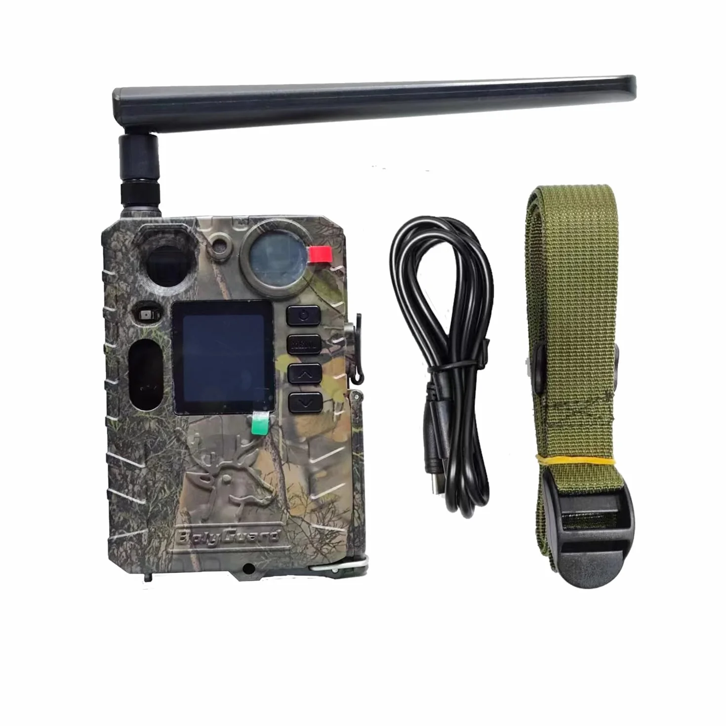 BolyGuard Kamera myśliwska 37MP 4K HD GSM Polowanie 4G 100ft Fotografia IP66 Noktowizor (BG410-MS)
