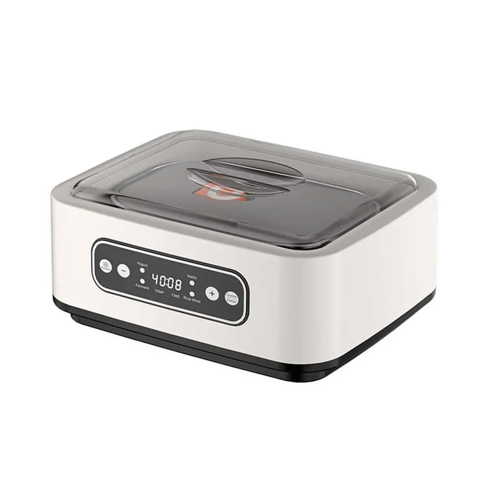 Machine Automatique du Fabricant de Yogourt avec Contrôle de Température 36 Heures Incubateur de Temps Réglable, Fiche de 1,6 L UE