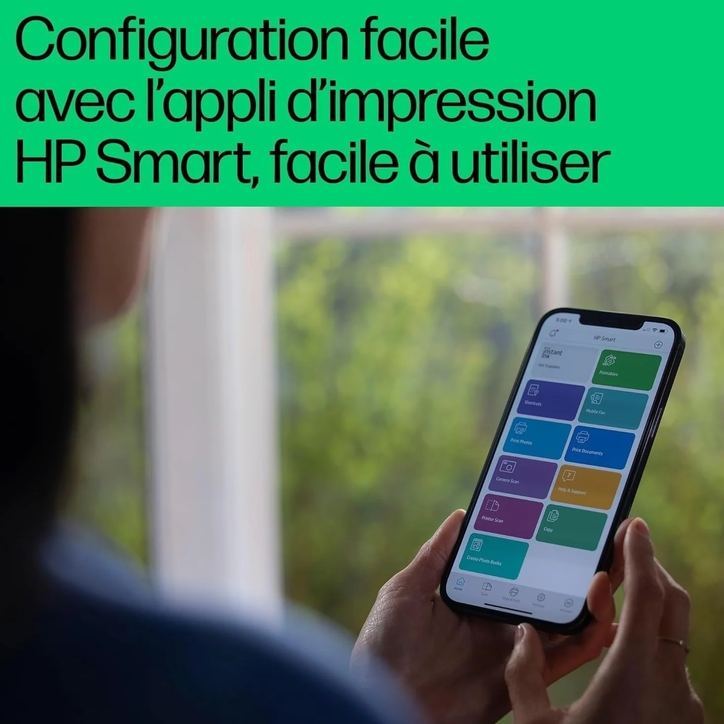 HP OfficeJet Pro 8122e Imprimante Multifonction Jet d'encre A4 Couleur Recto Verso Automatique 20 ppm Wi-Fi