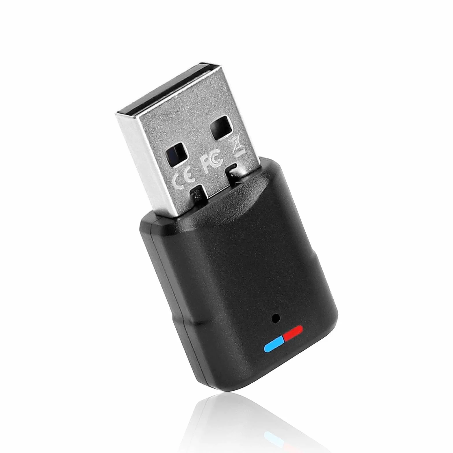Adapter USB Bluetooth 5.3 do PS4/PS5/PC, odbiornik Bluetooth, transmiter, Dongle USB Audio Adapter Bluetooth Audio Adapte 3 Mbit/s transmiter, odbiornik kompatybilny z konsolą Switch/PS5/PS4