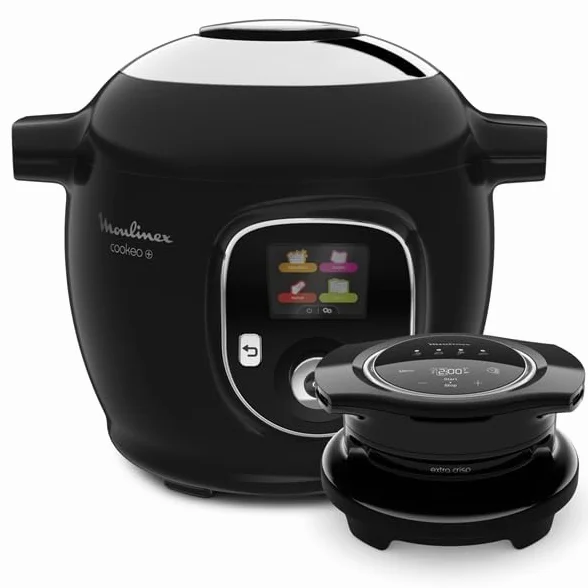 COOKEO MULTICUISEUR 6L 180 RECETTES + EXTRA CRISP MOULINEX - CE85X8F0