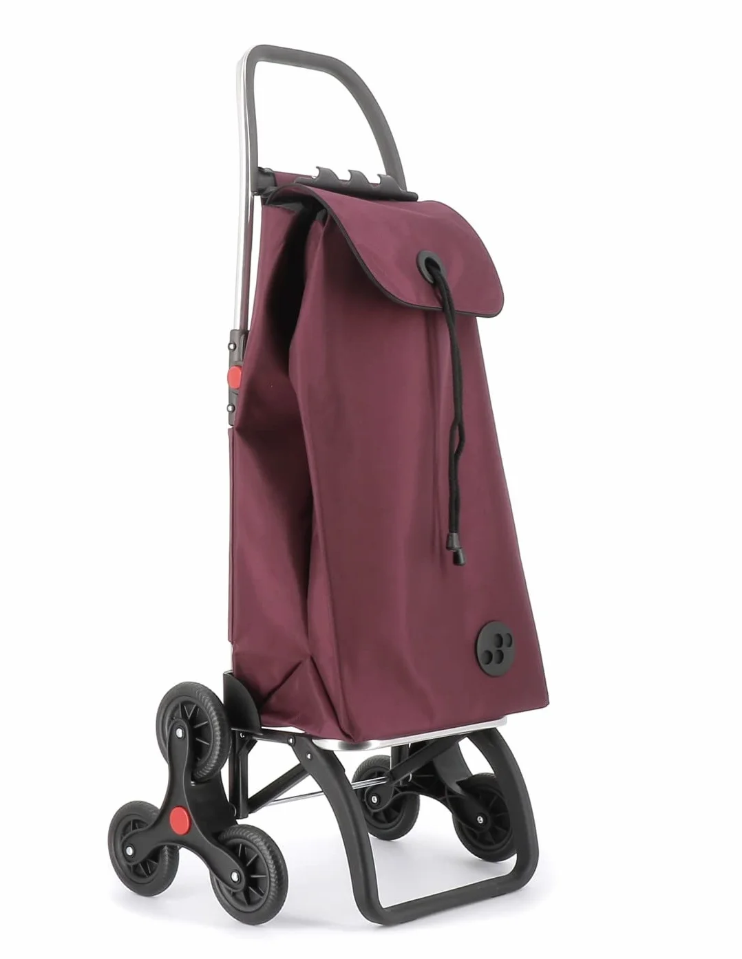 Chariot de Course Rolser I-Max MF 6 Roues Monte Escaliers Pliante - Bordeaux