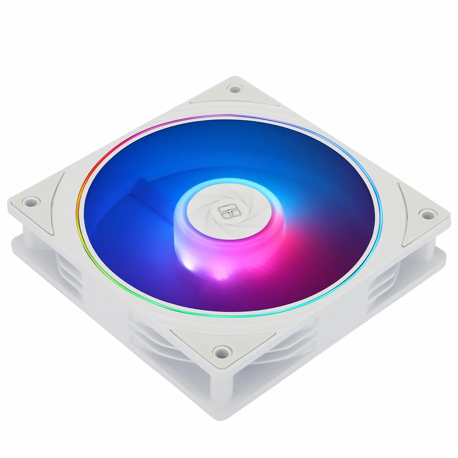 Thermalright TL-S12W-S CPU Fan 120 mm Case Fan ARGB, 4-stykowe złącze PWM, cichy wentylator komputerowy z łożyskiem S-FDB, do 1500 obr./min (3 sztuki)