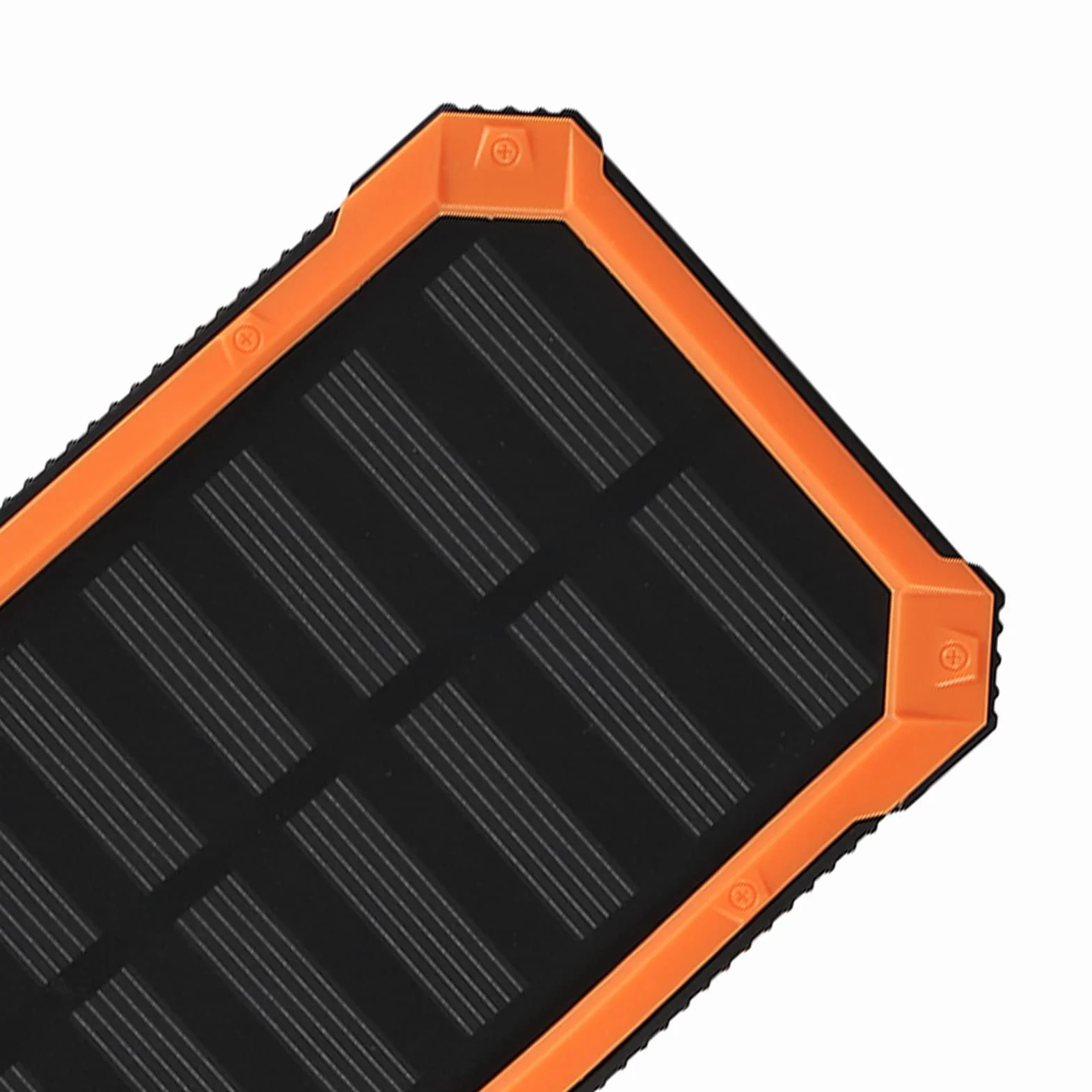 GOWENIC Mobilny Power Bank Przenośny 20000 MAh Szybkie ładowanie Podwójny Zestaw USB DIY do zajęć na świeżym Powietrzu (ORANGE)