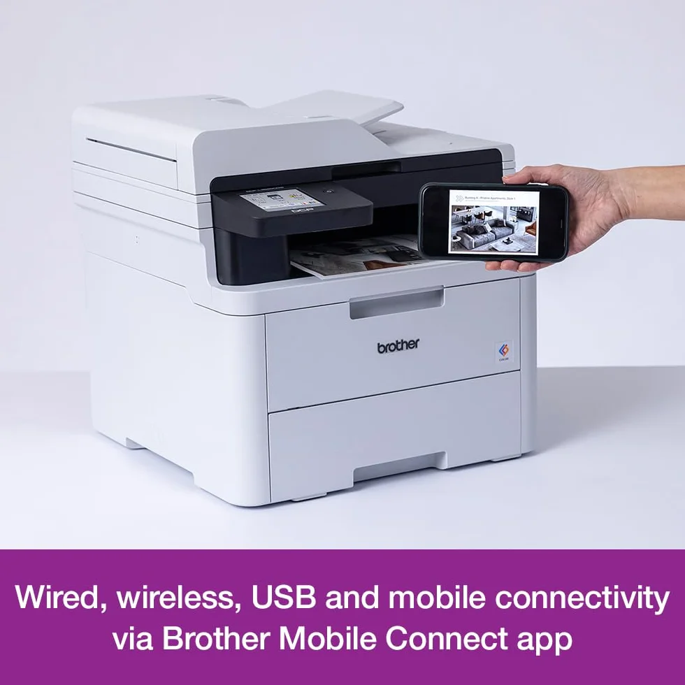 Brother DCP-L3560CDW LED A4 600x2400 DPI 26 PPM Wi-Fi 3-in-1 Colour Printer