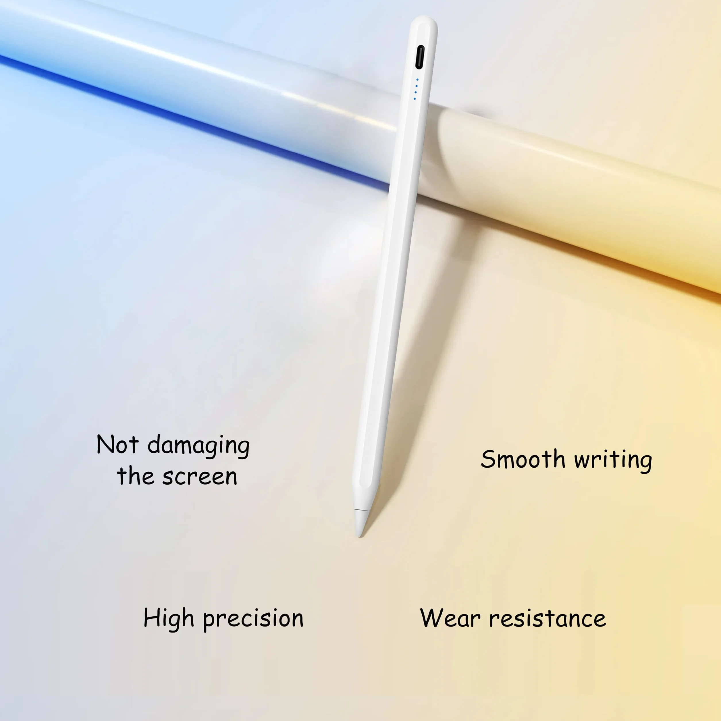 Pensel elektroniczny do tabletów - zamiennik Apple Pencil do iPadów z lat 2018-2024, bez potrzeby połączenia Bluetooth
