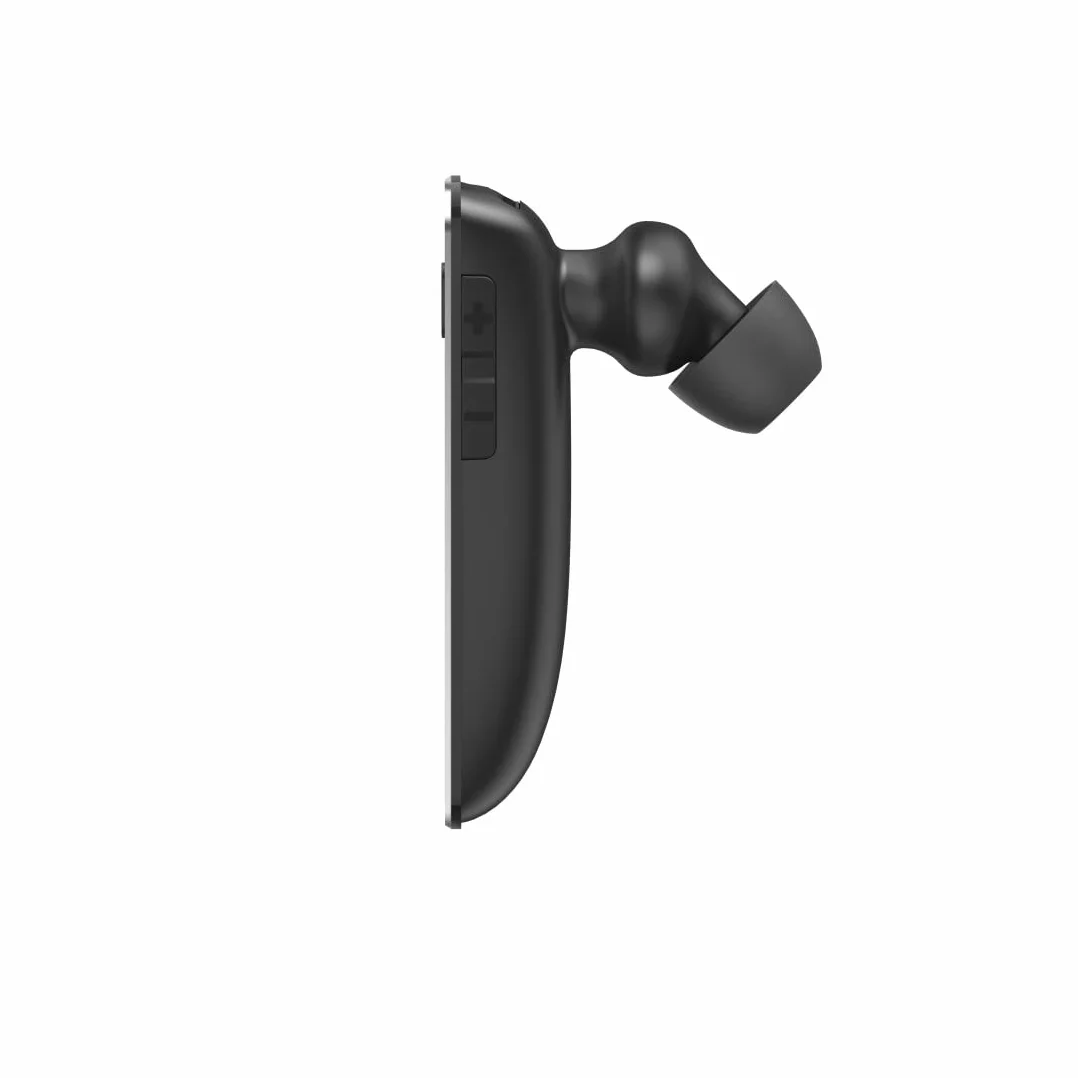 Hama Zestaw słuchawkowy Bluetooth "MyVoice2100", One-Ear (Mono Headset Bluetooth 5.0, akumulator 80 h, bezprzewodowy zestaw słuchawkowy do 2 urządzeń, pałąk na ucho S/L, idealny dla osób noszących