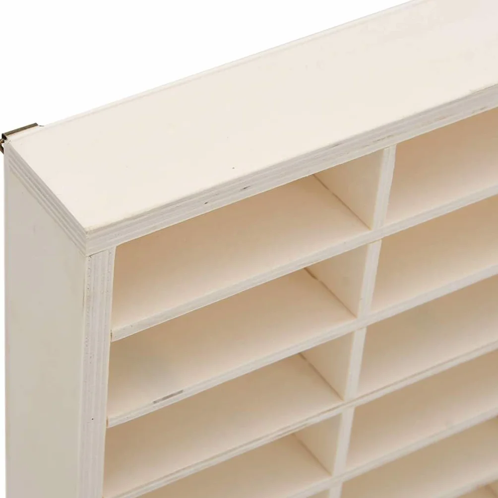 vidaXL Vitrine de Collection en Bois avec 60 Compartiments 60 x 4,5 x 40,5 cm