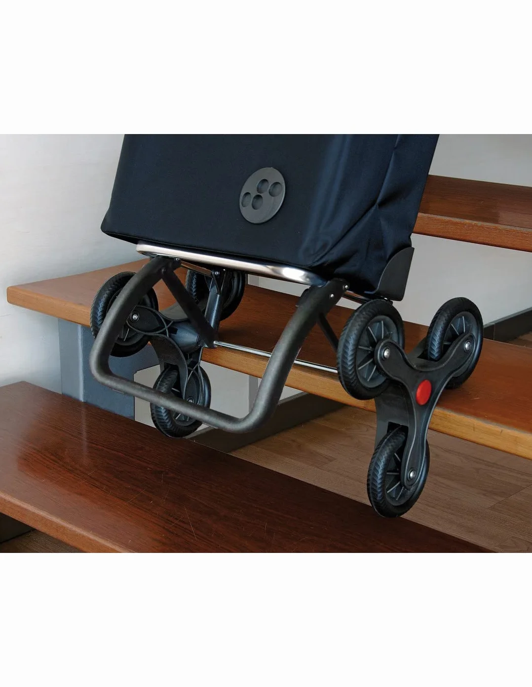 Chariot de Course Rolser I-Max MF 6 Roues Monte Escaliers Pliante - Bordeaux